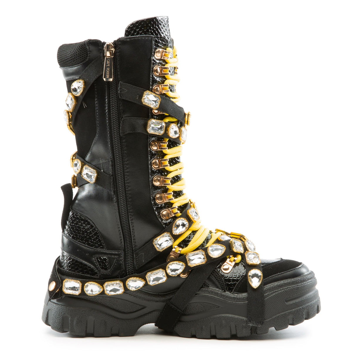 LOST TREASURE BOOTS-BLACK