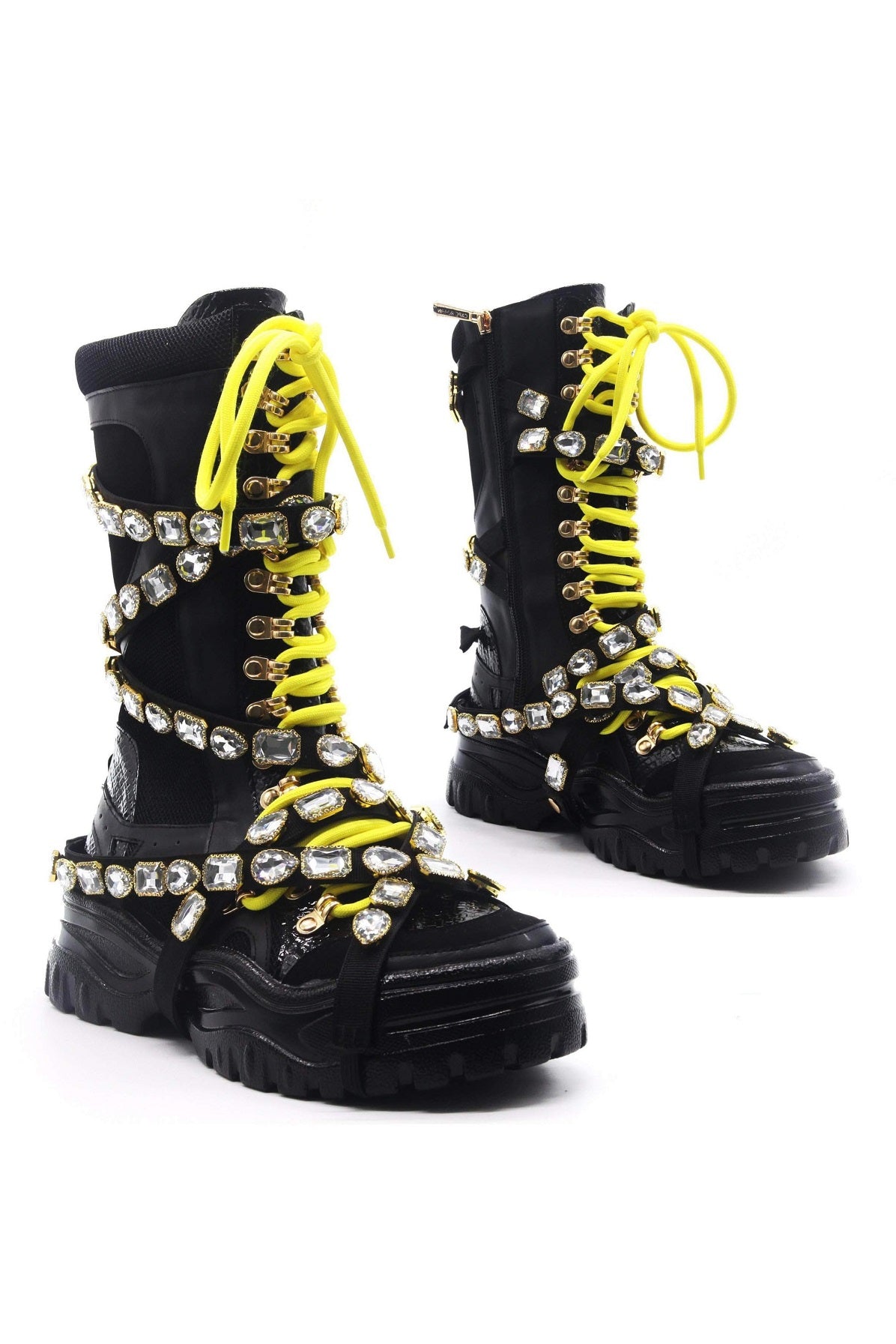 LOST TREASURE BOOTS-BLACK