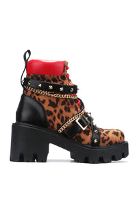 STARGAZER BOOT-LEOPARD