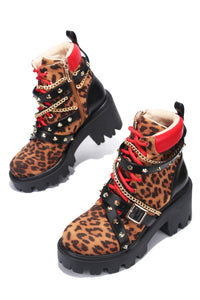 STARGAZER BOOT-LEOPARD