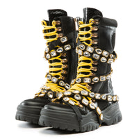 LOST TREASURE BOOTS-BLACK